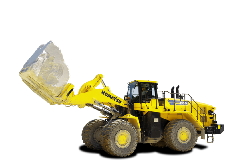 WA600-8 Stone Handler from Komatsu | Kuhn